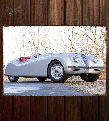 Металлическая табличка Jaguar XK120 Alloy Roadster 346
